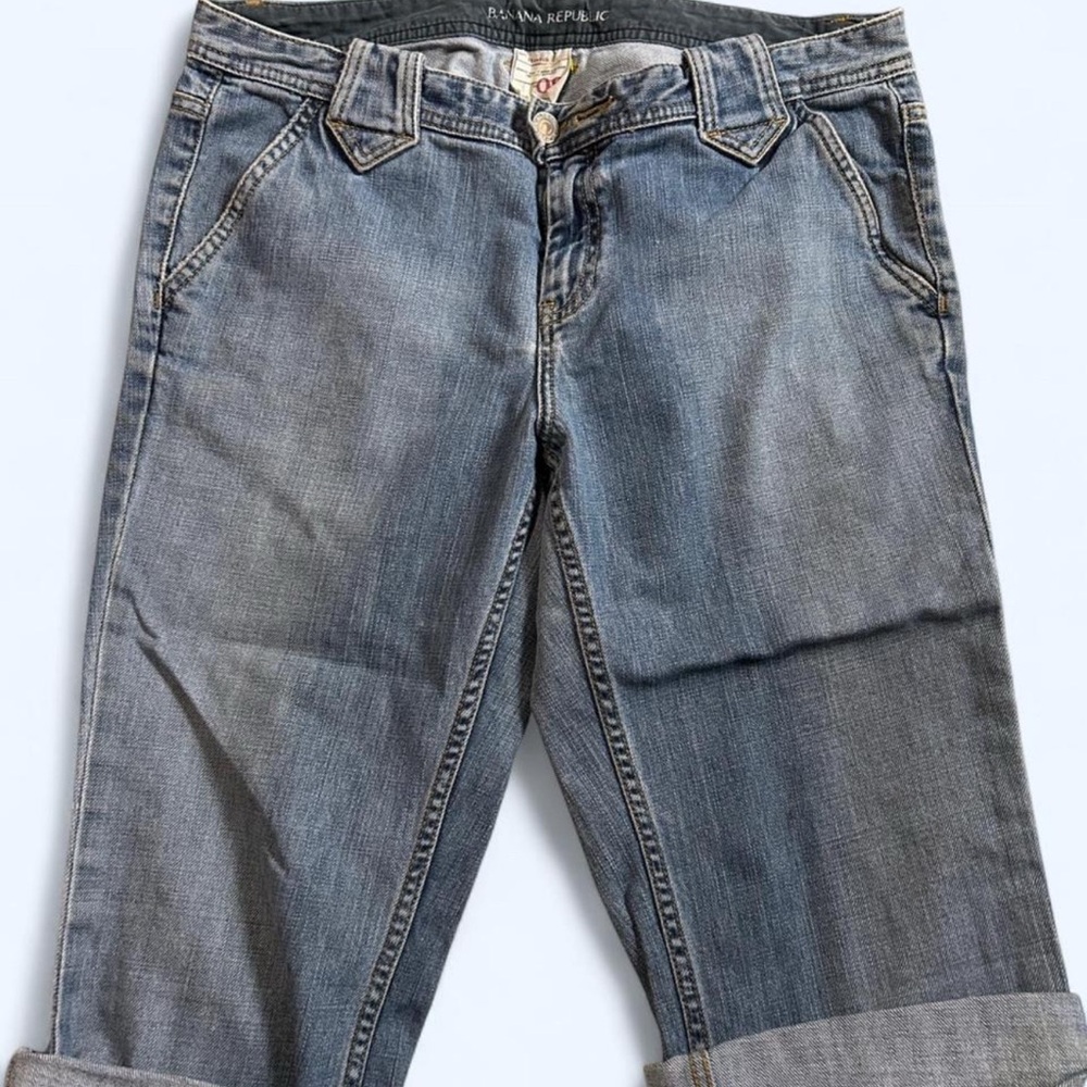 Banana Republic Women's Blue Boyfriend Jeans size 8